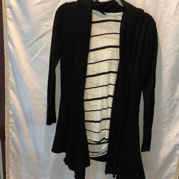 3/$10 Black Long Cardigan - Picture 1 of 2